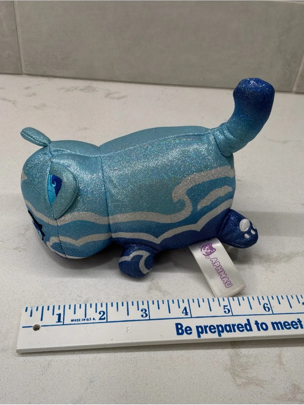 Aphmau MeeMeows 6” Mystery Plush Litter 8 Elemental Water Cat Blue Waves